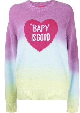Bapy By Bathing Ape Merino Cashmere Sweater Bapy Is Good XS Retail: $575